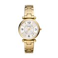 thumbnail image 2 of Fossil Women's Carlie Quartz Stainless Steel Three-Hand Watch, Color: Gold (Model: ES5159), 2 of 14