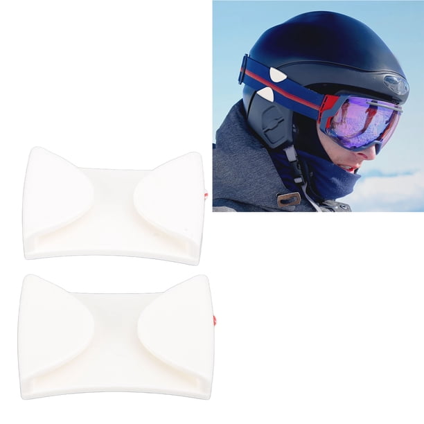 Clamp Ski Rider TOPINCN 2PCS Ski Helmet Clamp Ski Goggle Retainer for Easy Adjustment ...
