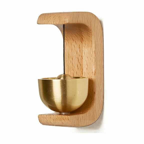 GJX Japanese Style Door Chime for Decor Multi Color Copper Material Easy to Install on Wood Door