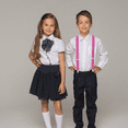 thumbnail image 7 of Buyless Fashion Adjustable Suspenders for Kids Toddlers Baby Elastic Solid Color 1 Inch - Y Back Design - 5102-Fushia-30, 7 of 7