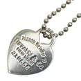 thumbnail image 1 of Pre-Owned Tiffany & Co. Return to Heart Tag Long Necklace with Ball Chain, SV925... (Good), 1 of 7