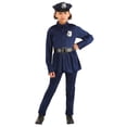 thumbnail image 3 of Girls Cop Pants Costume, 3 of 3
