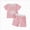 D14-Pink, variant on Boys' 2 Piece Summer Outfit 6-12 Months 12-24 Months 2t 3t 4t 5t 6t 7t Children Cool Graphic Short Sleeve Tee & Shorts Set 12-18 Months