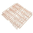 thumbnail image 3 of LOLIPPYY Plastic Alphabet & Symbol Letters for Felt DIY Message Boards, Changeable Felt Sign Accessories for Events, Home, Business, Holiday Decor Gold, 3 of 7
