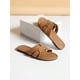 thumbnail image 2 of Ladies' Snake Pattern Slip-on Flat Sandals For Summer Vacation, Indoor And Outdoor, 2 of 4