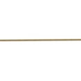 thumbnail image 3 of Real 14kt Yellow Gold 1.3mm Curb Pendant Chain; 18 inch; for Adults and Teens; for Women and Men, 3 of 5