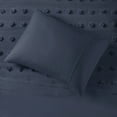 thumbnail image 5 of Intelligent Design Lucy Twin Bedding Sets Clip Jacquard in Navy - Luxury Comforter Sets, 5 of 12
