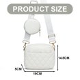 thumbnail image 2 of Bolso bandolera acolchado, bolso de hombro de diseño moderno, bolso de hombro individual, bolso de mujer Lingge, 2 of 5