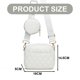 thumbnail image 2 of Bolso bandolera acolchado, bolso de hombro de diseño de moda, bolso de un solo hombro, bolso de mujer Lingge, 2 of 5
