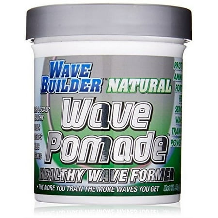 WaveBuilder Natural Wave Pomade Healthy Wave Former, 3 oz