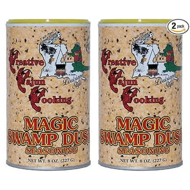Creative Cajun Cooking Magic Swamp Dust Seasoning 8 oz Pack of 2