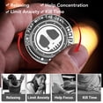 thumbnail image 3 of Fingertip Coin Toy,  Coin Slider Unique Pattern Zinc Alloy Round  For Stress Anxiety Relief, 3 of 8