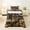 Rustic 08, variant on Erosebridal Wild Black Bear Twin Sheet Sets, Vintage Lodge Cabin Bedding, 1 Flat Sheet, 1 Fitted Sheet and 1 Pillowcase