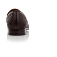 thumbnail image 5 of Ferro Aldo Louie MFA19702 Classic Round Toe Penny Loafers for Men, in Woven Cognac, Men's Size 10, 5 of 8