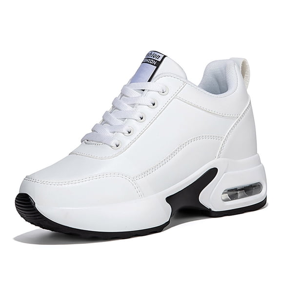 Wedge Sneakers for Women - Wedge Tennis Shoes Non- Women Fashion Sneakers