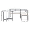 thumbnail image 3 of Safavieh Wilton 2 Piece Outdoor Balcony Modern Corner Lounge Set, 3 of 13