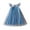 Blue, variant on 7-8 Years Girl Dresses Princess Sleeveless Bridesmaid Kids Party Dresses Tulle Birthday Prom Ball Wedding Flower Girls Dress for 2-9 Years