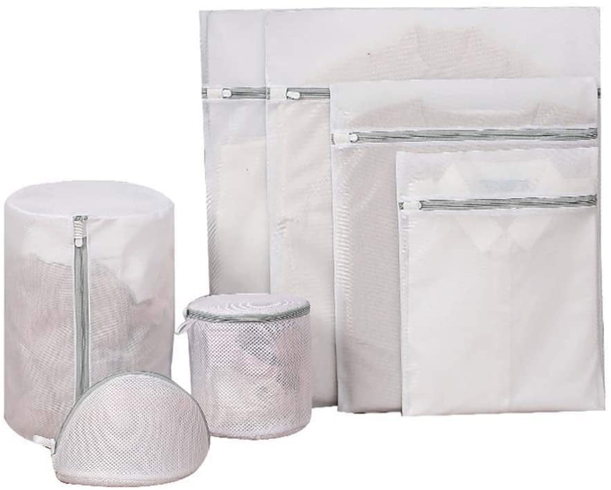 Laundry Bag Storage Bag with Sturdy Zipper, Thickened Bra Washing Bag Set, Used for Bras, Socks