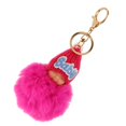thumbnail image 2 of Llavero para Coche Accesorios Lindo Muñeca de Piel Sintética Bolsa Decoración Rosa jinwen Colgante de felpa de mujer, 2 of 8