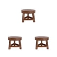 thumbnail image 1 of Eigraketly Taburetes bajos de maciza, silla con soporte para plantas de forma redonda, de té, cambio de zapatos, taburete, decoración del hogar, Type1 NO1, 1 of 6