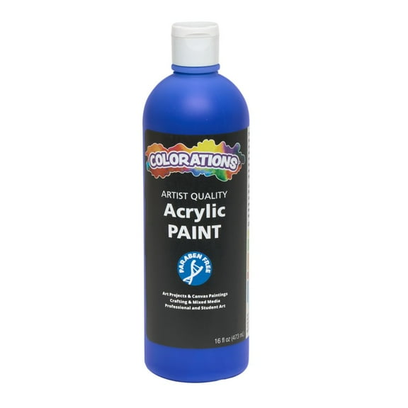 Colorations Paraben-Free Acrylic Paint - 16 oz. Blue
