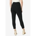 thumbnail image 2 of Roaman's Women's Plus Size Knit Jean Capri, 2 of 3