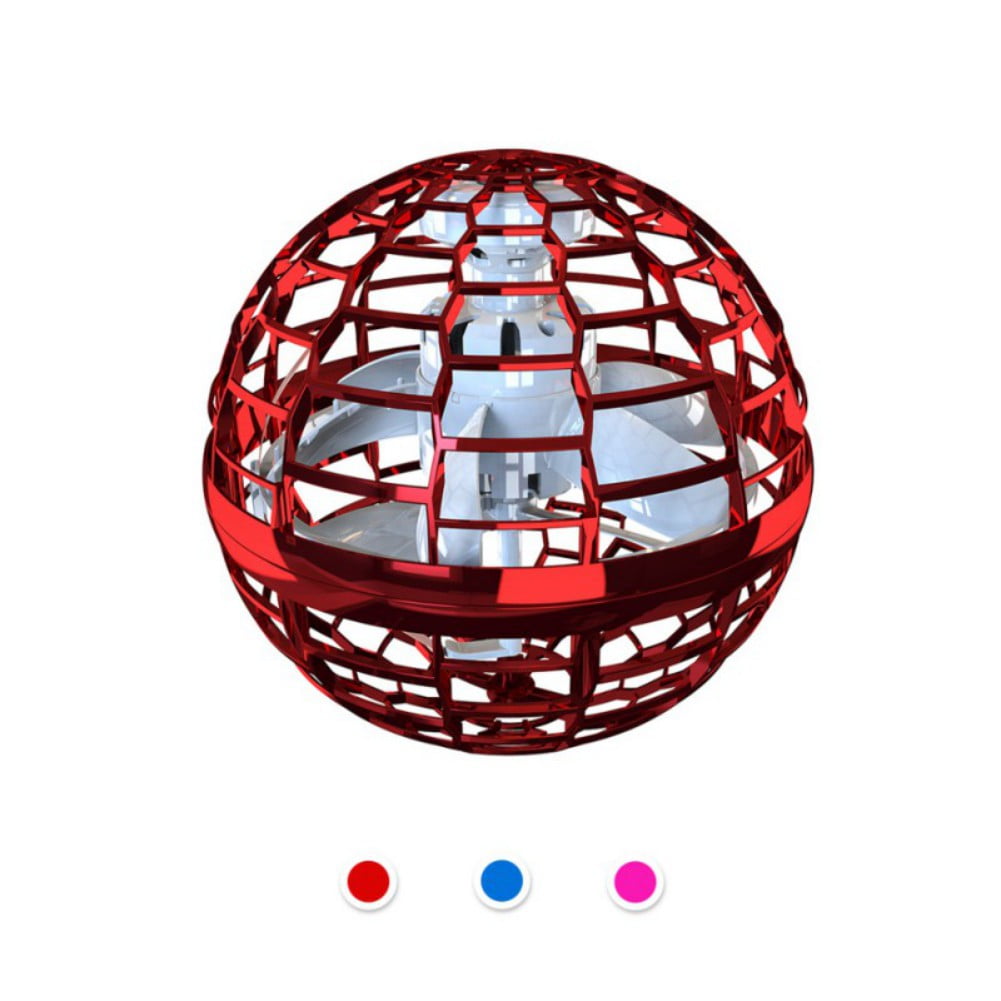 Great Surprise Gift for Kids Outdoor Indoor Payarma Flying Ball Toys Mini Drone Flying 360° Rotating Magic Controller USB Rechargeable Built-in RGB Lights Magic Flying Toys 2021 Upgraded