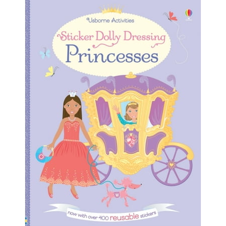 Dressing Long Hair Book - Sticker Dolly Dressing Princesses (Paperback)