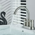 thumbnail image 6 of Senlese 62-LFDJXW2-AGDYS Brass Brushed NickelVanity Mixer Faucet, 6 of 16