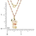 thumbnail image 5 of Peanuts Womens Snoopy Necklace 18" - Silver or Gold-Plated Sterling Silver Necklace with Snoopy Charm - Snoopy Jewelry - Officially Licensed, 5 of 5