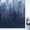 Blue, variant on Green Ombre Window Privacy Film Stain Glass,Reusable Decorative Rainbow Window Film,Primeval Forest Modern Abstract Art Aesthetics Static Cling Sun Blocking Stickers Decals Covers 23.6" x 59" (2pcs)