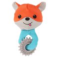 thumbnail image 1 of Juguete de peluche de perro chillón para aliviar el aburrimiento, resistente a las mordeduras, lavable, divertido juguete de peluche para apretar para limpiar los dientes, 1 of 13
