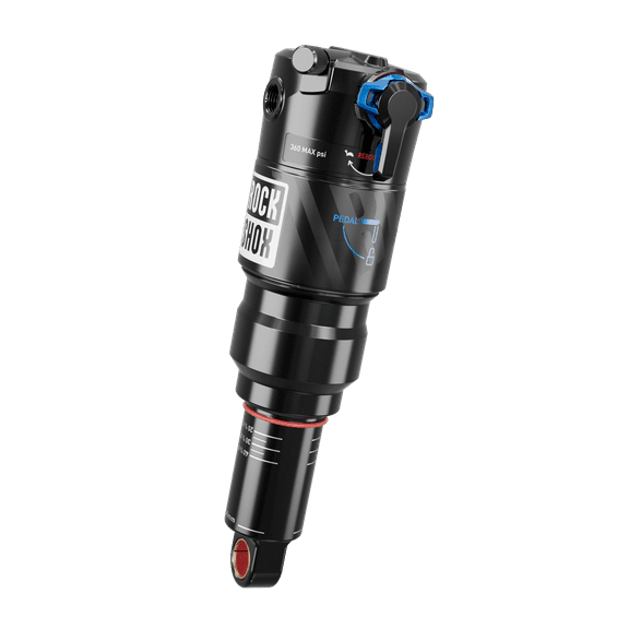 RockShox Deluxe Ultimate RCT Rear Shock - 165 x 40mm, Linear XL, 4 Neg/0 Pos Tokens, Reb 55 / Comp 30, Lock Out 4,