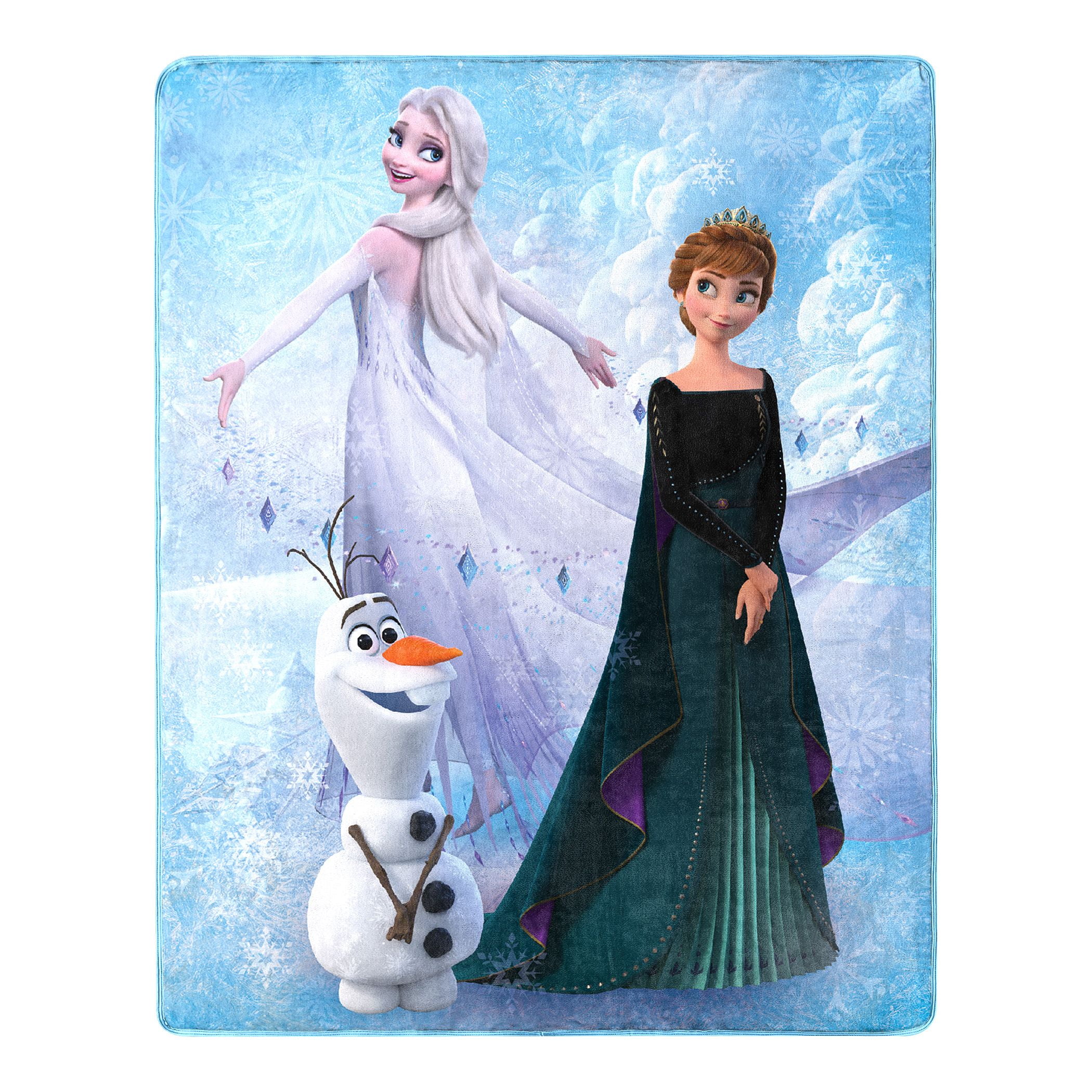 Disney Frozen 2 Throw, 40x50, Silk Touch, Multicolor, Polyester, Machine Wash, 1 Each