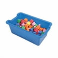thumbnail image 6 of Antimicrobial Rectangle Storage Bin, Blue | Bundle of 5, 6 of 6