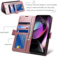 thumbnail image 2 of Flip Case for Moto G 5G 2022,Flip Fold Leather Wallet Case with RFID Blocking Credit Card Slot and Kickstand Magnetic Closure Protective Cover for Motorola Moto G 5G 2022 (Pink), 2 of 17