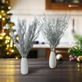 thumbnail image 4 of 12/1 piezas 43 cm polvo de purpurina navideña bayas de espuma artificiales ramo de flores de bayas para el hogar corona de mesa de Año Nuevo decoración DIY, 4 of 5