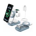 thumbnail image 1 of wonima44 3 in 1 Magnetic Wireless Charging Station for Apple Devices, Fast Foldable Travel Mag-Safe Charger Stand with Night Light for iPhone 17 16 15 14 13 12 Series, Apple Watch/AirPods Pro, LB, 1 of 1