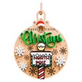 thumbnail image 3 of Christmas Countdown Ornaments Wooden Santa Wreath Stocking Bell Pendant Days Until Christmas Hanging Decorations For Door Tree, 3 of 5