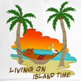 thumbnail image 2 of CafePress - Living On Island Time Leisure Cap - Adjustable 100% Brushed Unisex Casual Cotton Baseball Cap, Beige, 1, 2 of 2