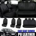 thumbnail image 6 of Universal PU Leather Car Seat Covers - High-Quality Front and Back Bucket Seat Covers - Protect and Enhance Your Auto Interior, 6 of 7