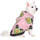 thumbnail image 2 of Fotbe Panda Avocado Sudadera con Estampado para Perros Pequeños – Suéter con Capucha para Mascotas, Tela Suave de Forro Polar con Bolsillo-Medium, 2 of 7
