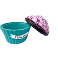 thumbnail image 3 of Cupcake Bouquet Vases (I Love You) - Storage Cupcake Flower Arrangement, 3 of 3