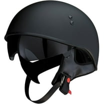 Z1R Vagrant Motorcycle Half Helmet Flat Black SM