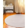 thumbnail image 5 of Unique Loom Williamsburg Collection Area Rug - Solid (8' Round Beige), 5 of 7