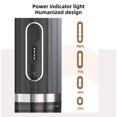 thumbnail image 3 of Xirurus 3-in-1 Portable Electric Espresso Machine 20 Bar Cordless Coffee Maker 80ml Cup Built-in 2000mAh Battery Compatible with DG NES Capsules and Ground Coffee for Travel Camping Black, 3 of 9