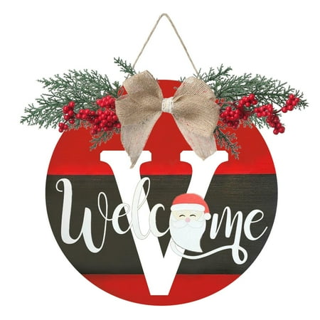 

Bedroom Wall Decorations for Living Room Christmas Front Door Individual Christmas Sign Last Name Year Round Front Door Wreath 26 Last Names Alphabet Door Hanger Front Door Decoration Garland
