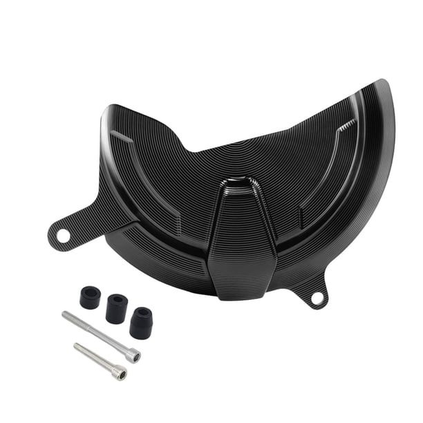 Protector decorativo de la cubierta del embrague del motor para Yamaha MT-07 Tenere 700 Negro