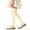 #11Yellow, variant on Acaics Girls' Socks Lightweight Fall Knit Season Preppy-Style Bow-Tie Knee-High Tights