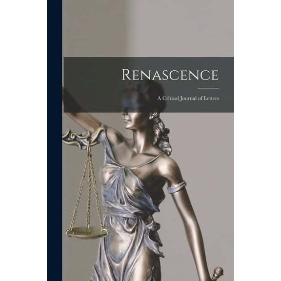 Renascence: a Critical Journal of Letters, (Paperback)